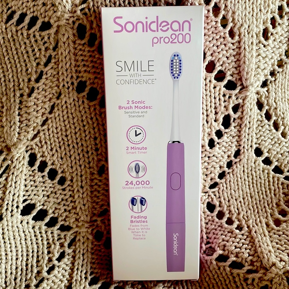 Soniclean Pro Sonic Toothbrush. New in packaging.